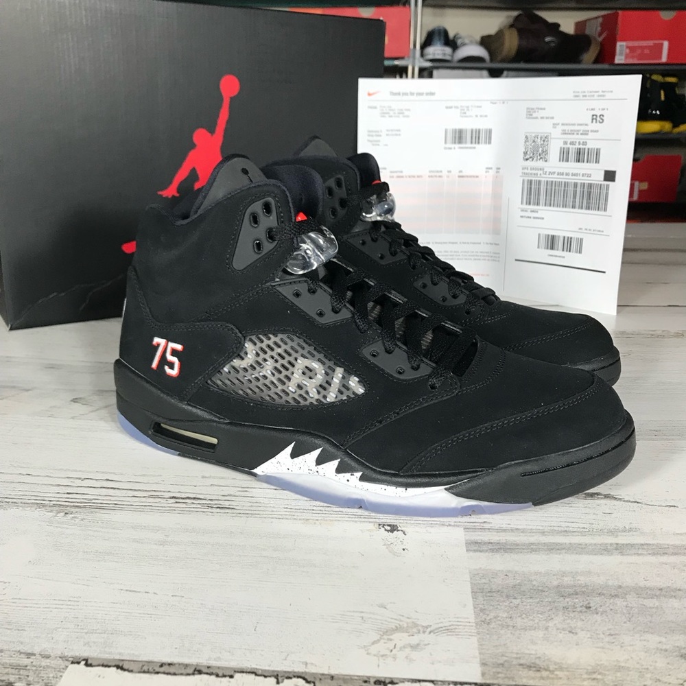 Authentic Jordan 5 Retro Paris Saint-Germain (PSG)